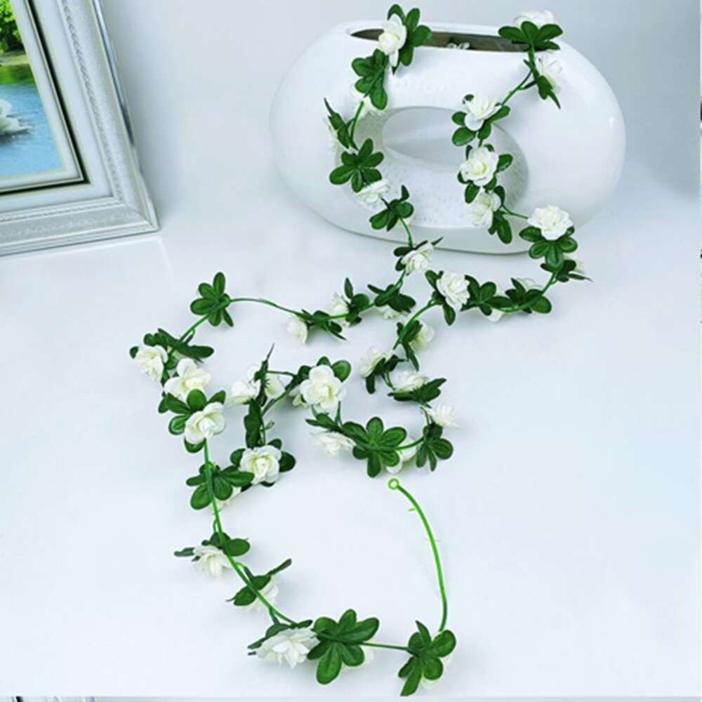 1/12/24pcs 82 Piedi Fiori Artificiali, Piante Rampicanti Finte Verde,  Ghirlanda Foglie Appesa Decorazione Parete Dellufficio Allaperto Giardino  Festa Nuziale - Casa E Cucina - Temu Italy