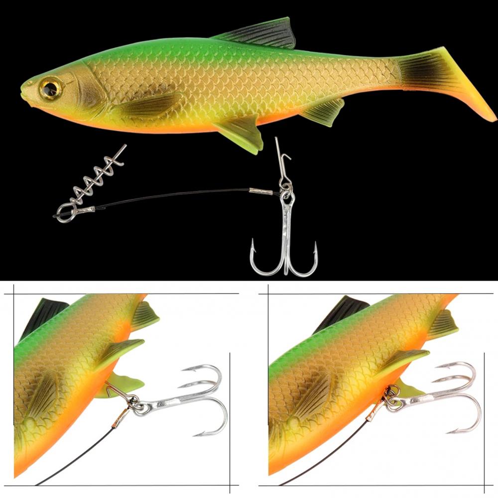 Stinger Spike Fishing Hooks Securely Connect Soft Lures - Temu