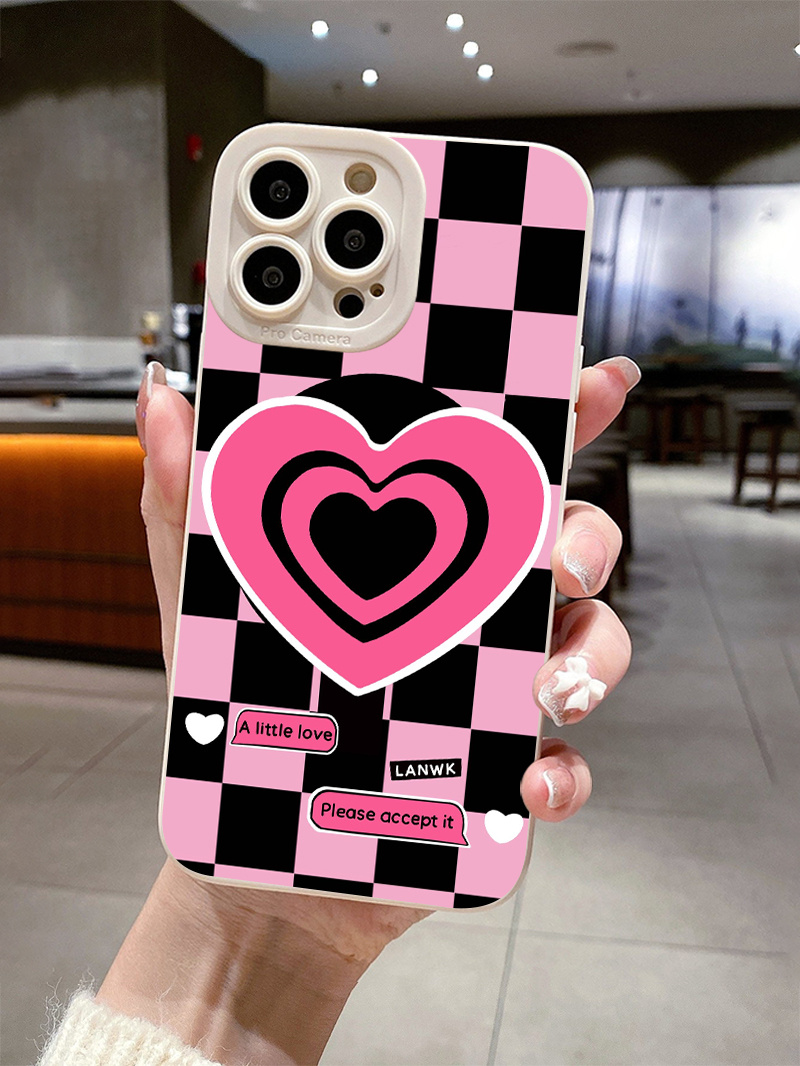 Love Pattern Phone Case Iphone14/14plus/14pro/14promax - Temu United