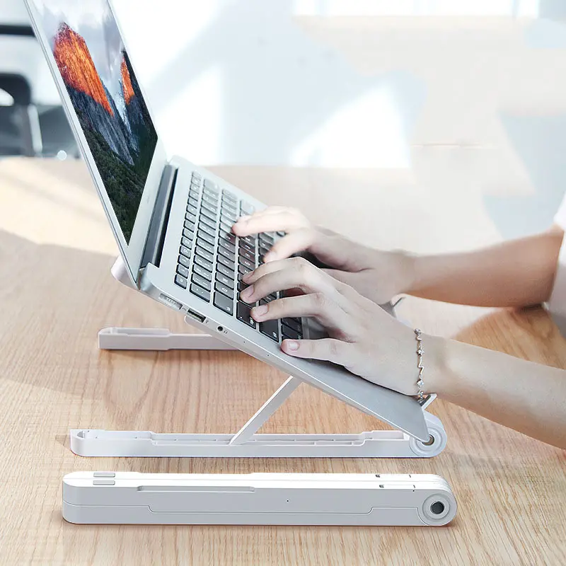 Verstellbarer, Aufklappbarer Laptop-ständer Mit Rutschfester