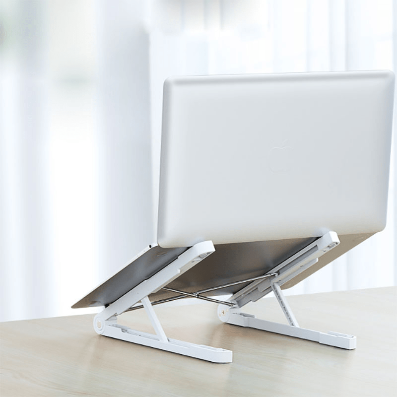 Verstellbarer, Aufklappbarer Laptop-Ständer Mit Rutschfester Unterlage Für  MacBook Pro Air IPad Pro