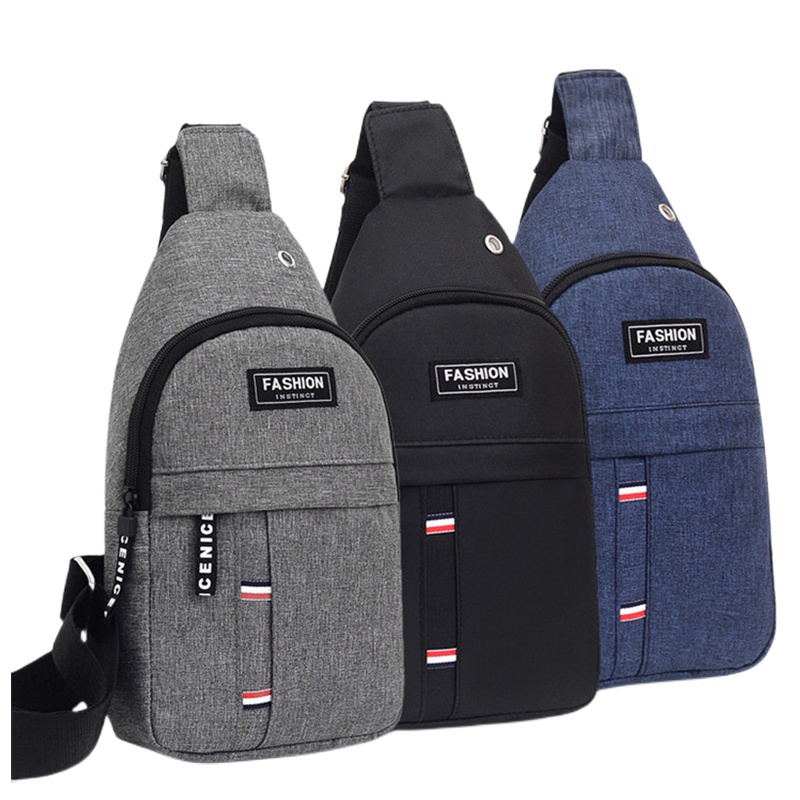 Men's Chest Bag Large Capacity Multifunctional Shoulder Backpack