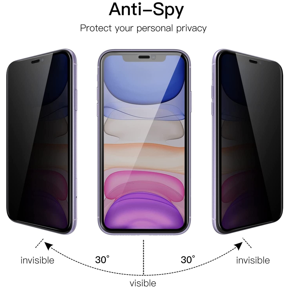 Hat Prince Anti-Spy iPhone X/XS/11 Pro Tempered Glass Screen Protector