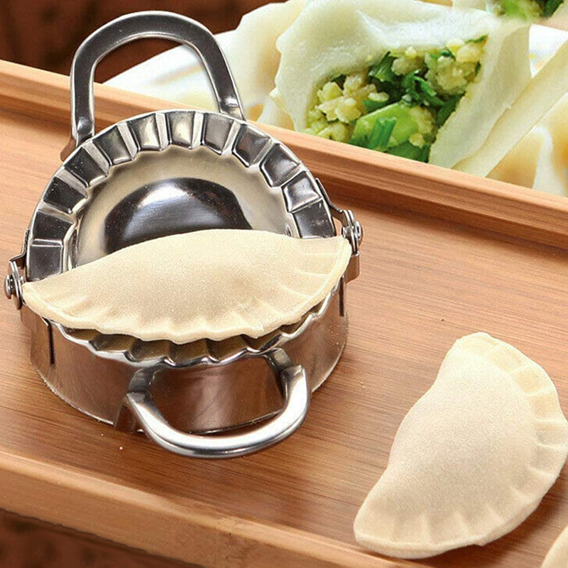 

Stainless Steel Dumpling Ravioli Maker Press, Easy-tool For Dumpling Wrapper Dough Stamp Cutter Pastry Pie Making