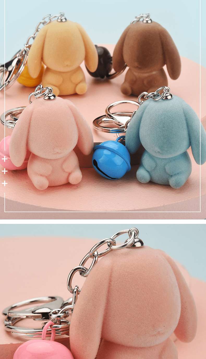 Resin Rabbit With A Bell Keychain Cartoon Rabbit Keychain Bunny Holding A  Heart Pendant Car Handbag Animal Keyring Key Chain Gift For Women Teens  Girls Backpack Purse - Temu