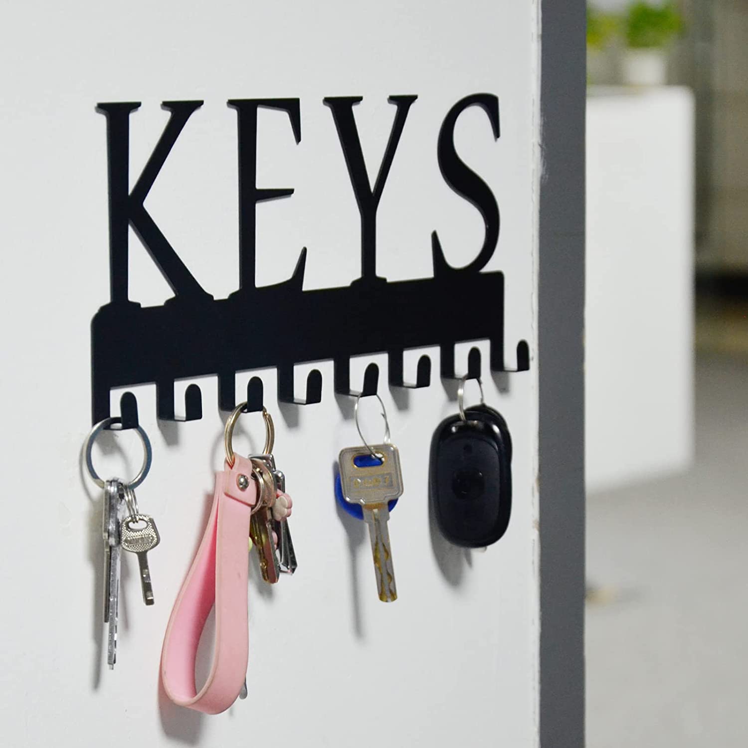 1 porte clés pour mur porte clés sans clous crochets muraux - Temu Belgium