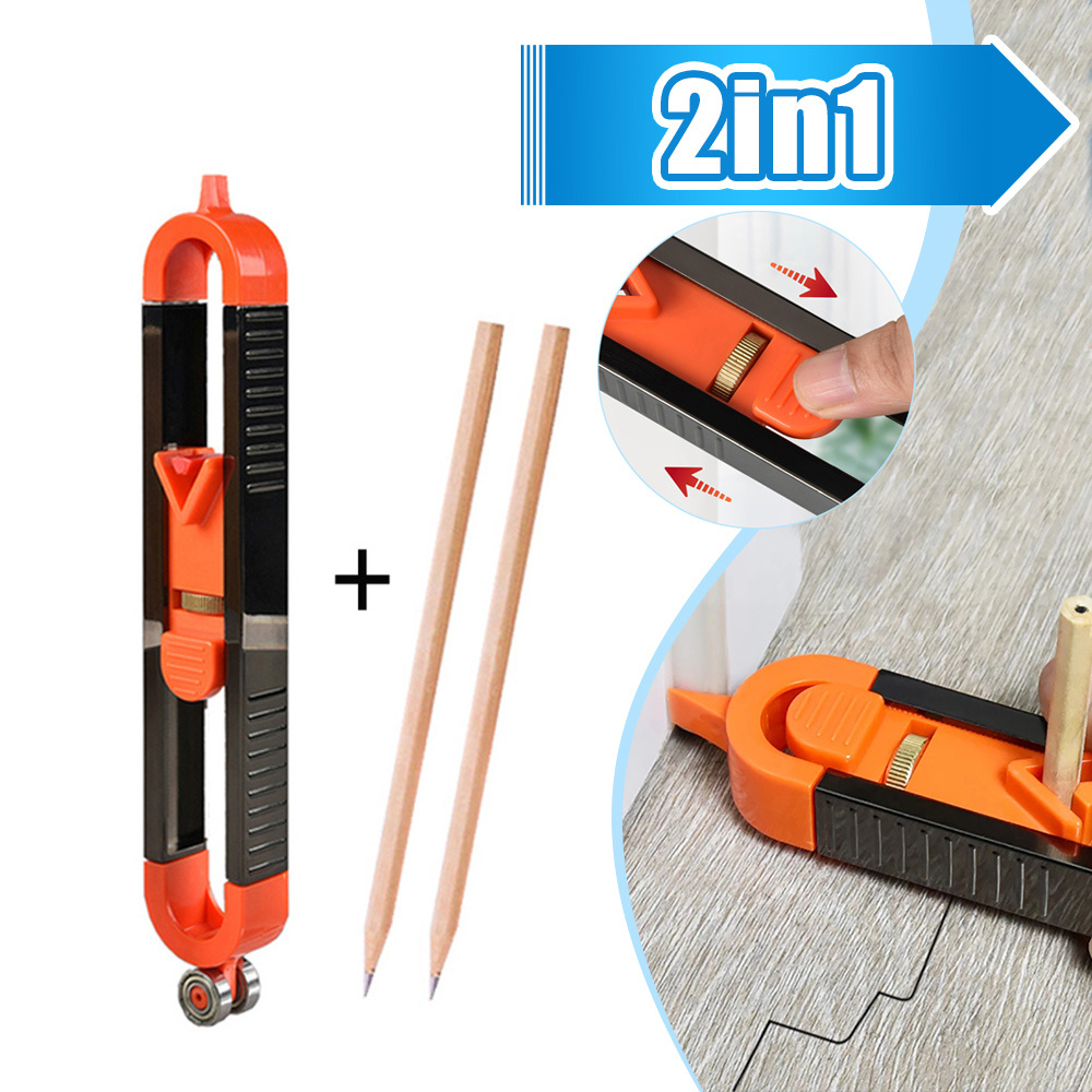 New Profile Scribing Ruler Contour Gauge With Lock - Temu