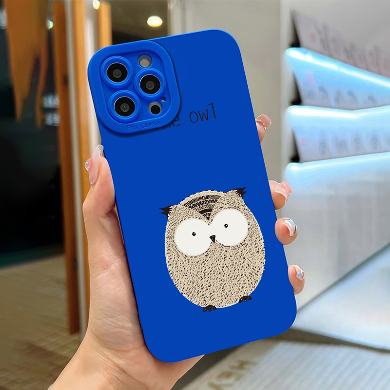  Cute Cartoon Liquid Soft Silicone Phone Case for