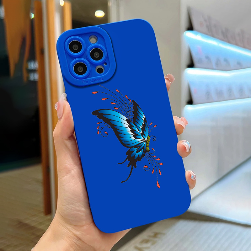 Blue Butterfly Iphone 11 Butterfly Case Amazon Blue Butterfly