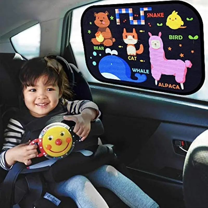 Astarye Car Sonnenschutz- 2 Stück Fensterschutz Für Baby Im Auto