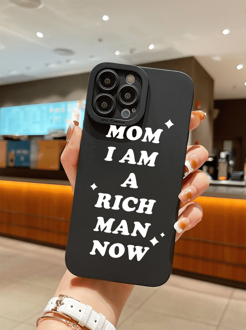 Rich Man Design Mobile Phone Case For IPhone 14 13 12 11 XS XR X 7 Plus Pro Max Mini