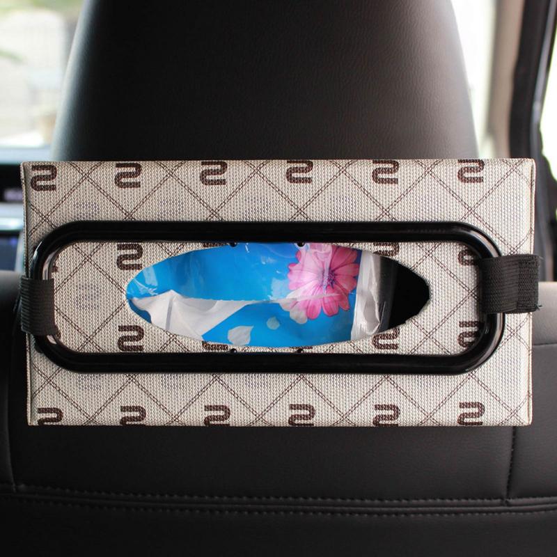 Qihuyi Auto-Taschentuchspender - Mit Reißverschluss und Brillenclip,  automatische Taschentuchbox mit hoher Kapazität,Serviettenhalter für  Armaturenbrett und Mittelkonsole mit hoher Kapazität: : Auto &  Motorrad