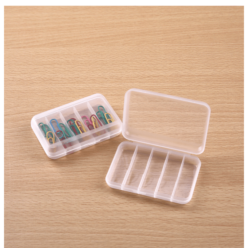 Transparent Plastic Small Box Jewelry Box Earplug Box - Temu