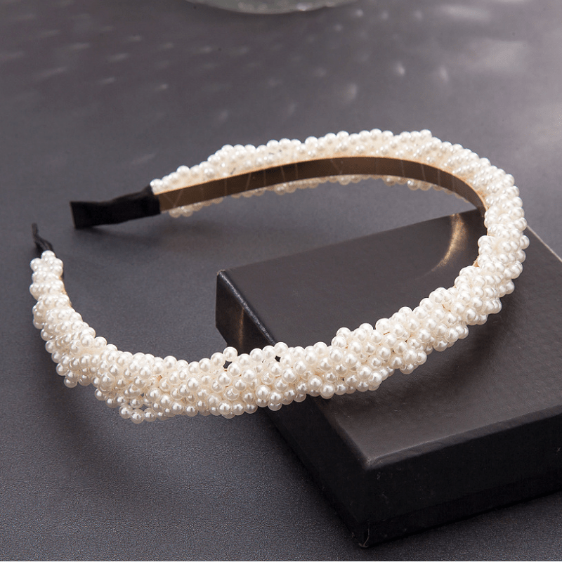 Pearl Braided Headband