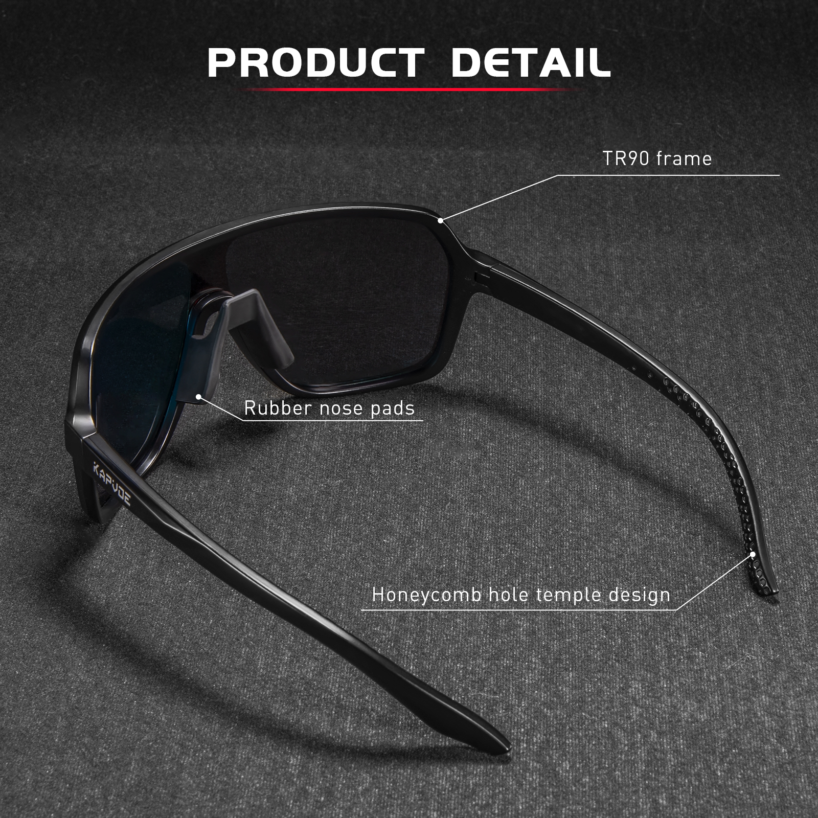 New Outdoor Cycling Sunglasses for Men and Women Sport Sun Glasses
