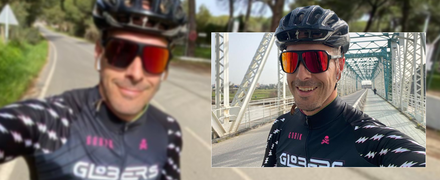 Gafas Polarizadas MTB Para Hombre, Gafas De Ciclismo De Montaña