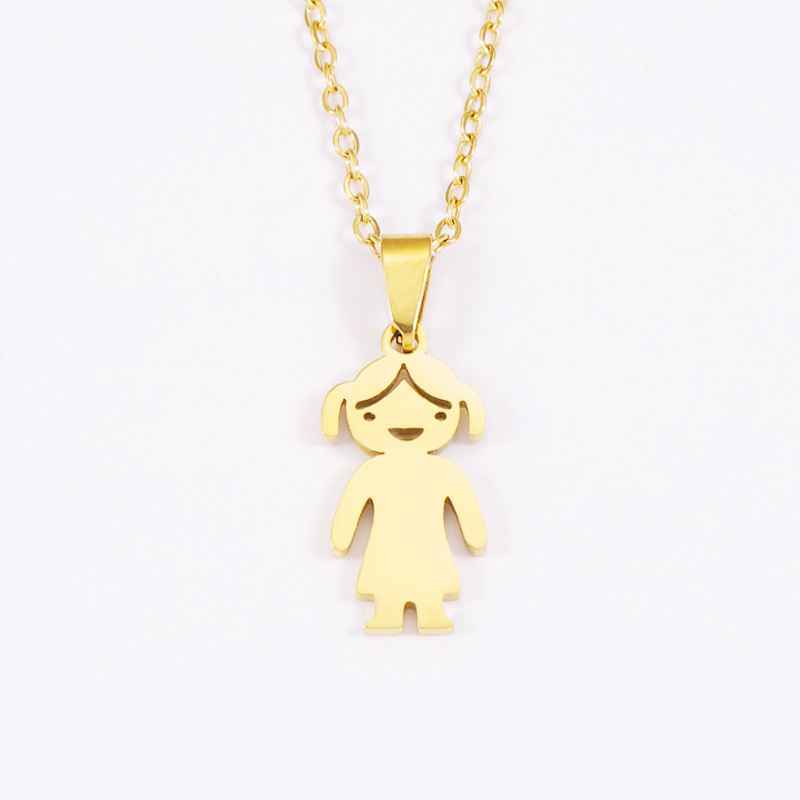 TEMU Personalized Cloud-shaped Titanium Steel Necklace Female Male Accessories Cloud Pendant Clavicle Chain Small Hole Beads Ornament Necklace For Graduation Holiday Birthday Gift