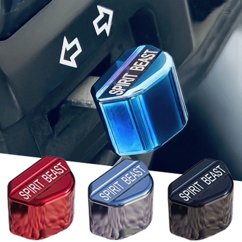 

Switch Button Aluminum Alloy Shell Decor For Motorcycle Electric Vehicle Turn Signal Switch Keycap Accessories