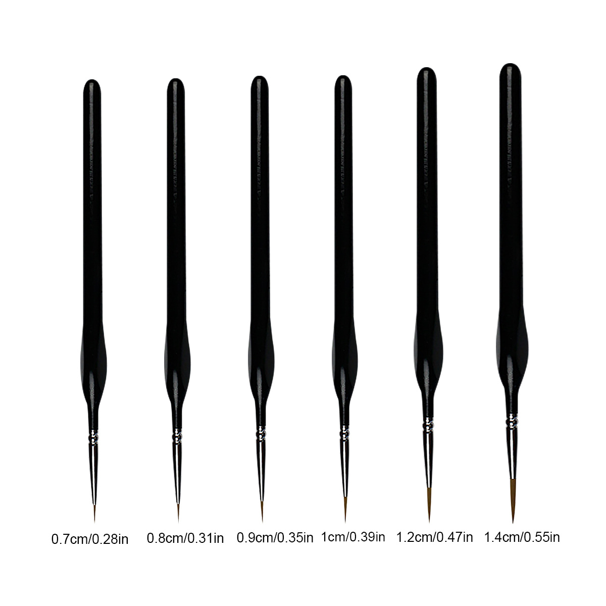 Paintbrushes Set Small Paint Miniature Brushes Fine Tip For - Temu