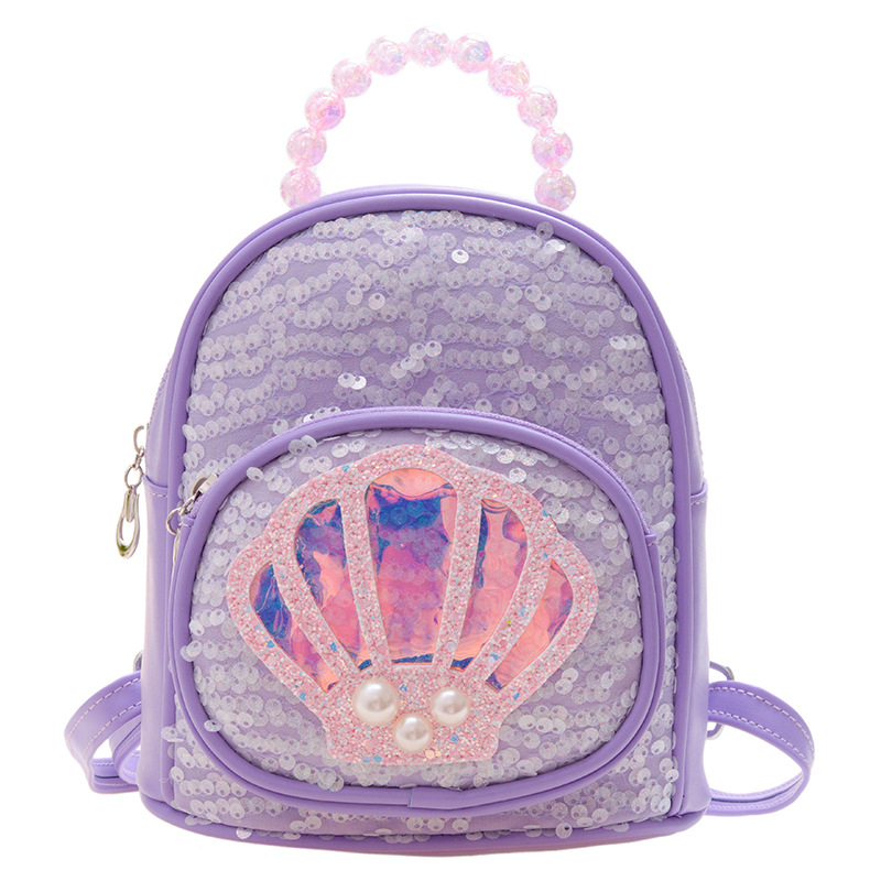 Kindergarten School Bag Large Capacity Sequin Backpack