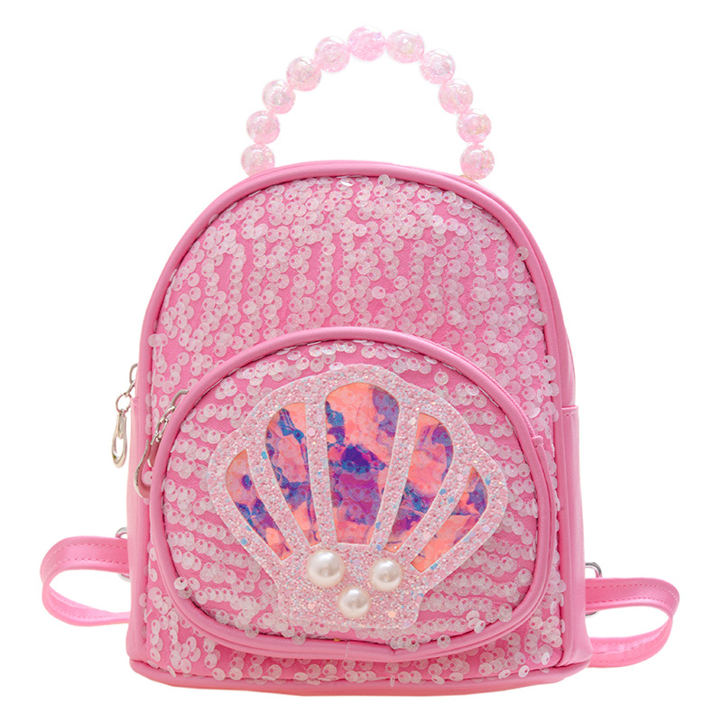 Kindergarten School Bag Large Capacity Sequin Backpack