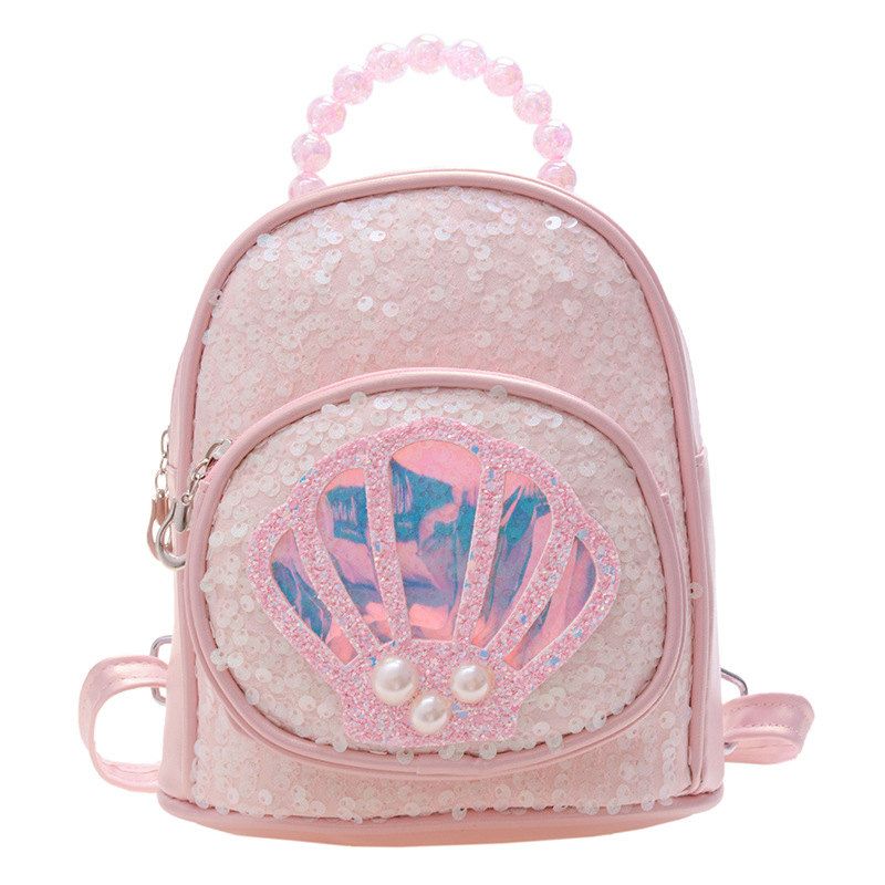 Kindergarten School Bag Large Capacity Sequin Backpack