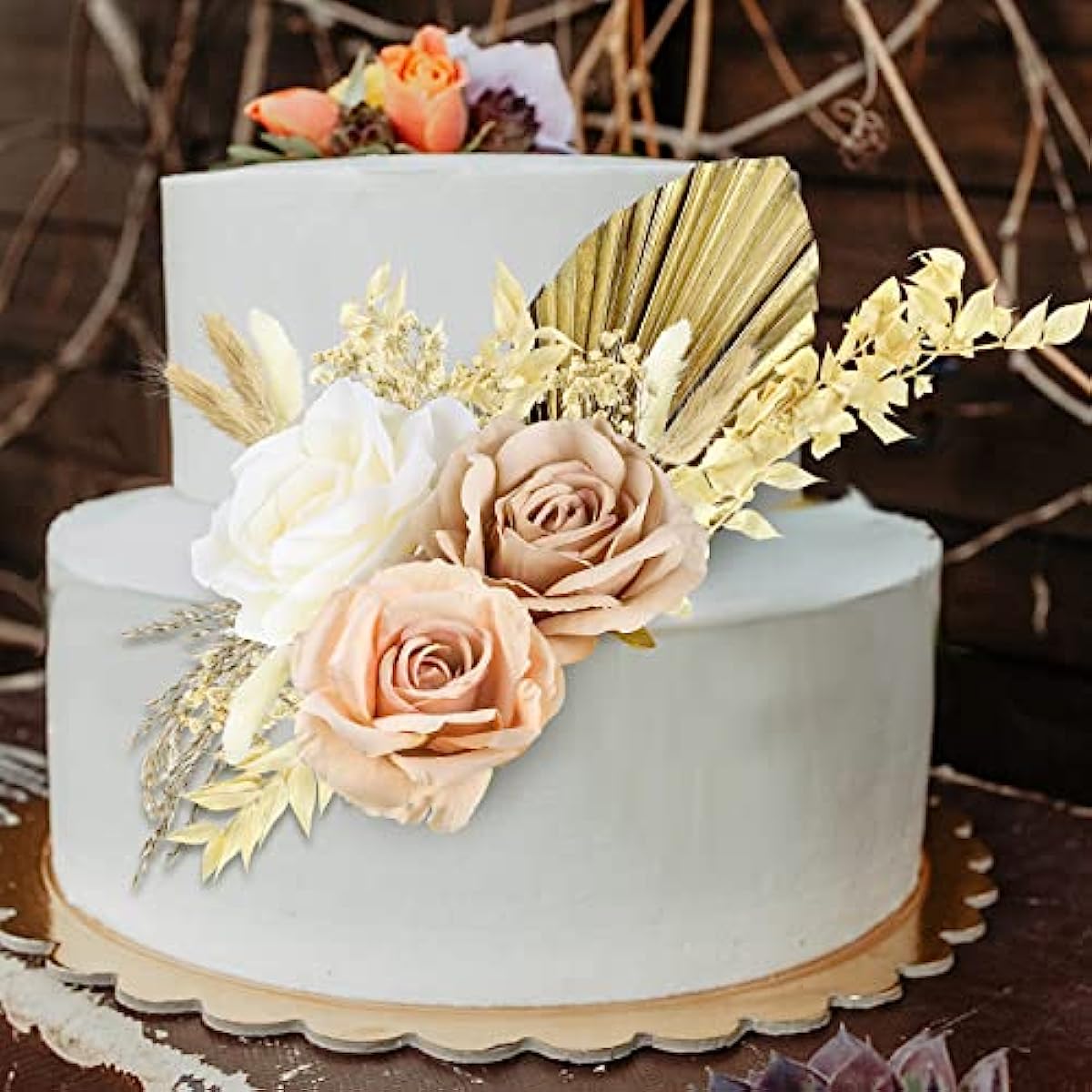 Lot de 25 décorations de gâteau Boho pour fille 1 an – Décoration