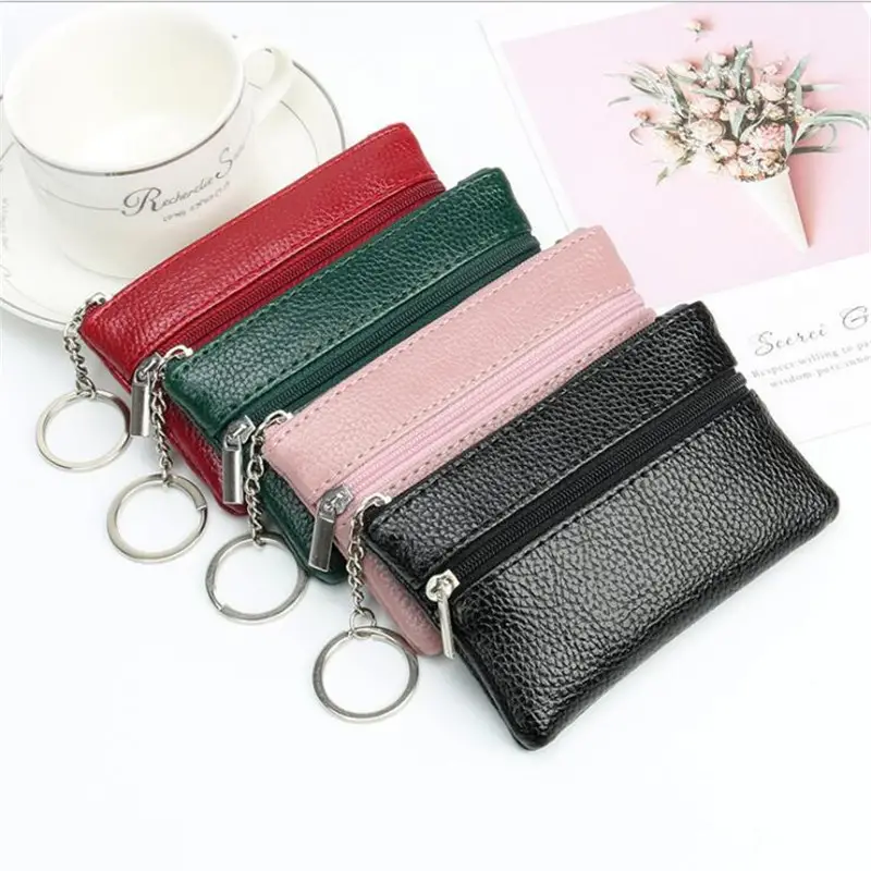 Mini Minimalist Coin Purse, Versatile Clutch Wallet, Simple Solid Color  Wallet With Keyring - Temu Germany