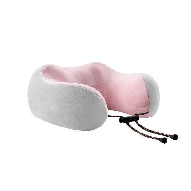 Finelylove Neck Massager Travel Pillows U-Shaped Memory Foam Neck