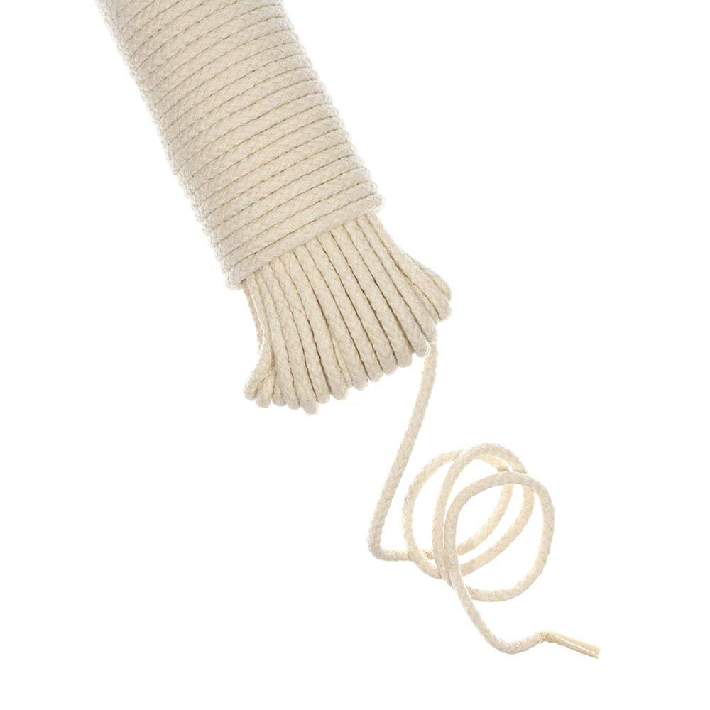 1 Cuerda De Algodón Blanco Utilizada Para - Temu
