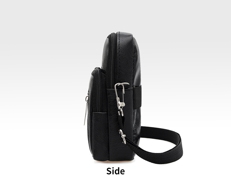 Hot Selling Men's Bag New Pu Leather Sports Mobile Phone Bag Men's  Waterproof Shoulder Bag Oblique Straddle Bag Arm Bag Wrist Bag Zero Purse  Small Leather Bag Fashion Small Backpack - Temu