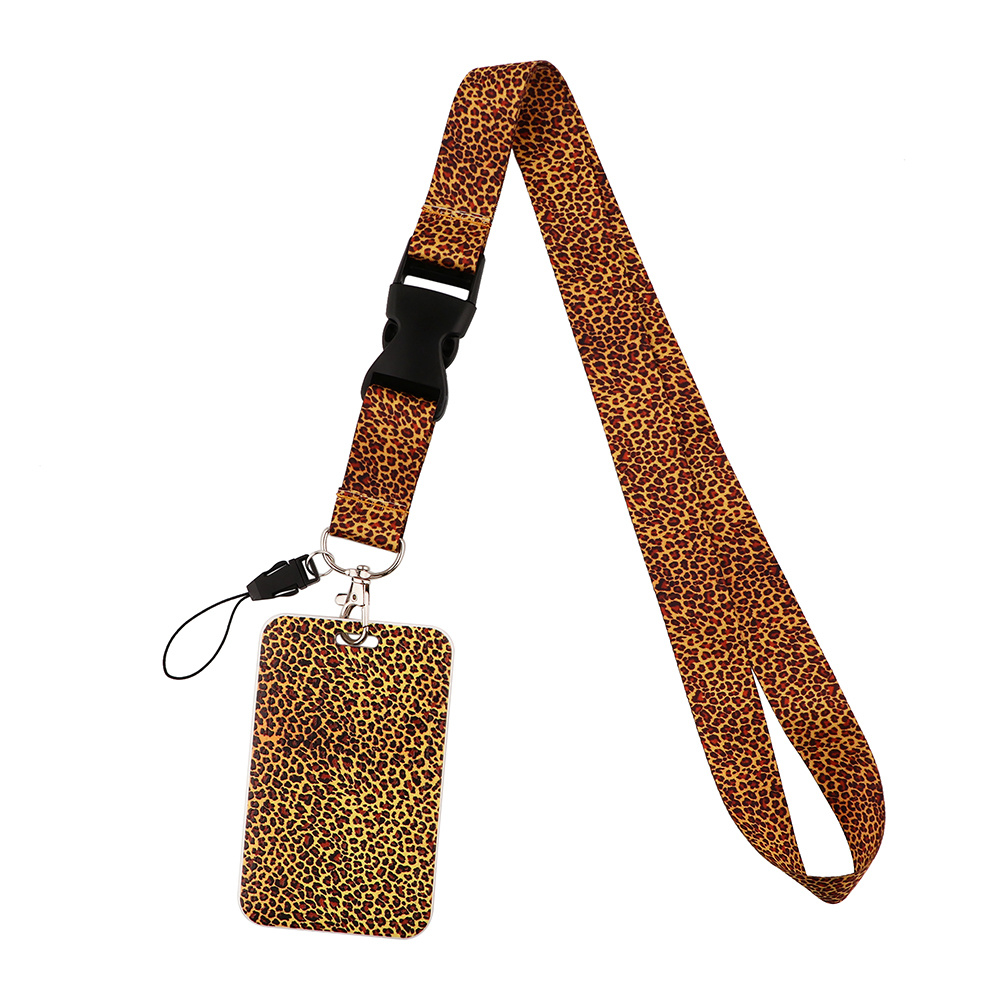 Stylish Black Leopard Wristlet Keychain - The Perfect Accessory For Men And  Women! - Temu