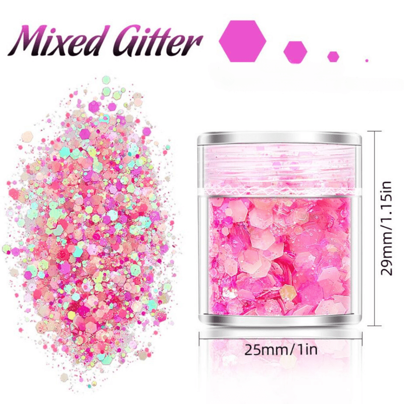 20 color Luminous Glitter Filler For Diy Epoxy Resin - Temu