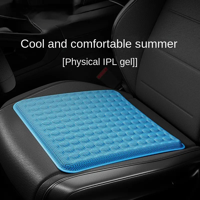 Cool Ventilation Cushion Car Cushion Cooling Seat Car Seat Cushion  Honeycomb Gel Breathable Ice Pad Multifunctional Seat Cover - Temu