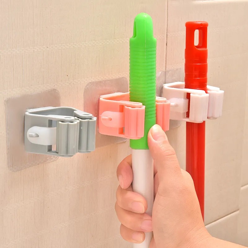 1pc Organizador Fregonas Montado En Pared Colgador Cepillos - Temu