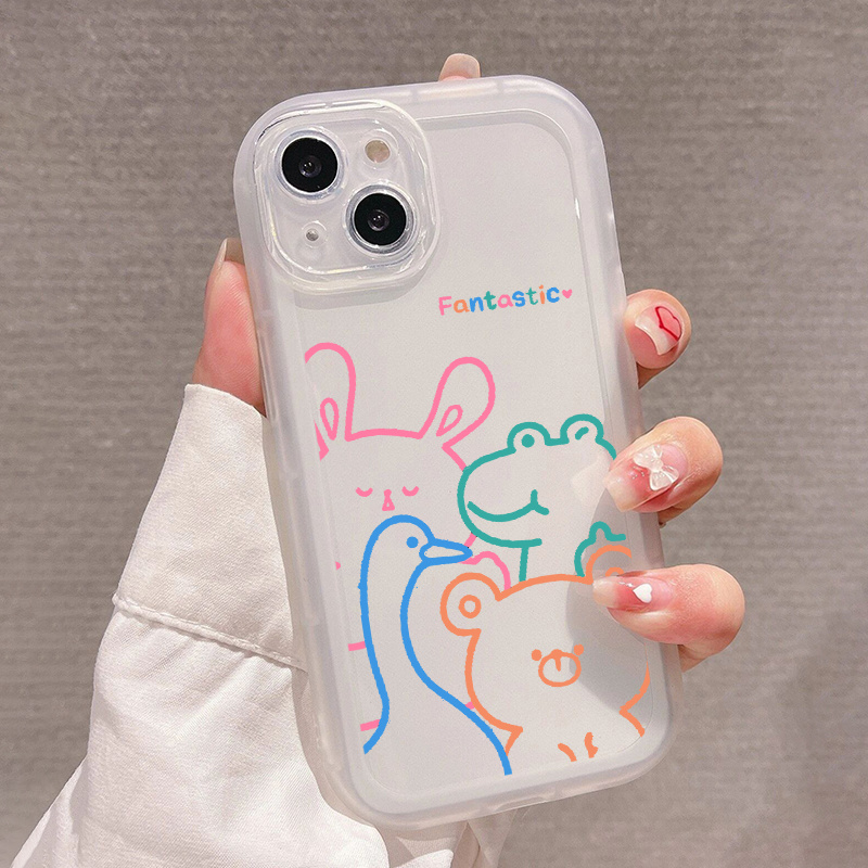 Custodia In Silicone Morbido Per IPhone 16, 15, 14, 13, 12, 11 - Foto 7