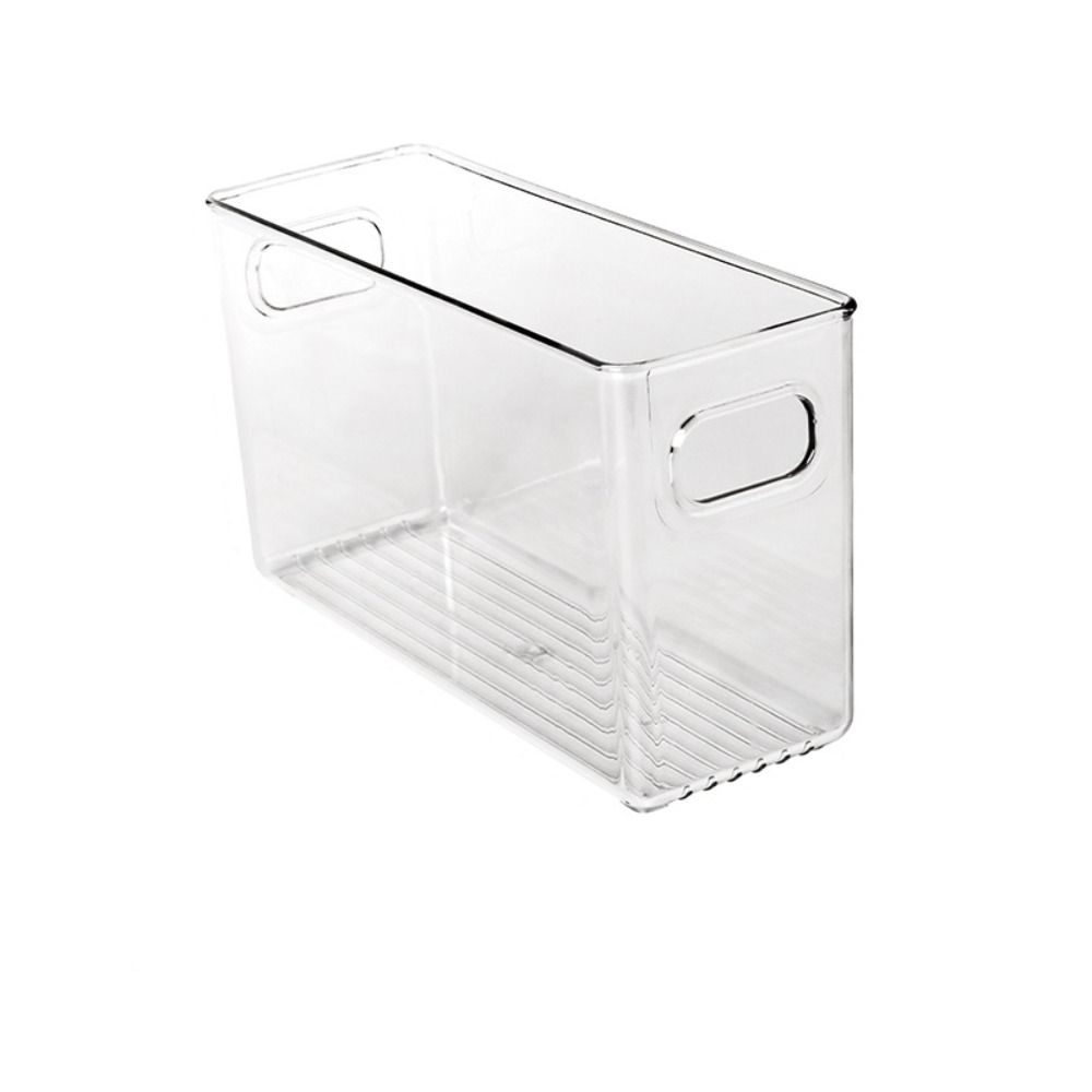 ZNM - Organizador de nevera, contenedores apilables para refrigerador con  tapas, contenedores de almacenamiento de plástico transparente con asa para