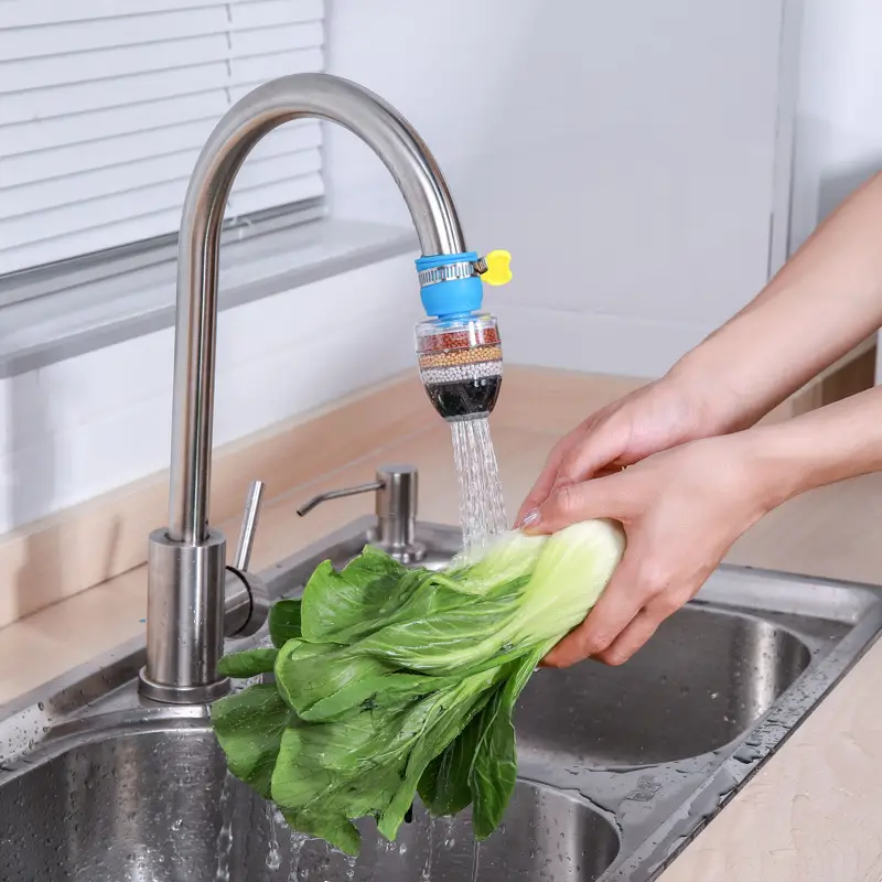 1pc multi layer faucet filter household water purifier universal water filter for kitchen details 3