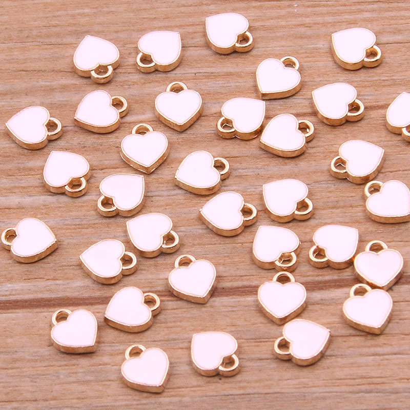 20pcs 11.8*11.4mm Love Heart Alloy Metal Drop Oil Charms Beads For Jewelry  Making Diy Special Bracelet Necklace Valentine's Day Gift Handmade Craft  Supplies - Arts, Crafts & Sewing - Temu