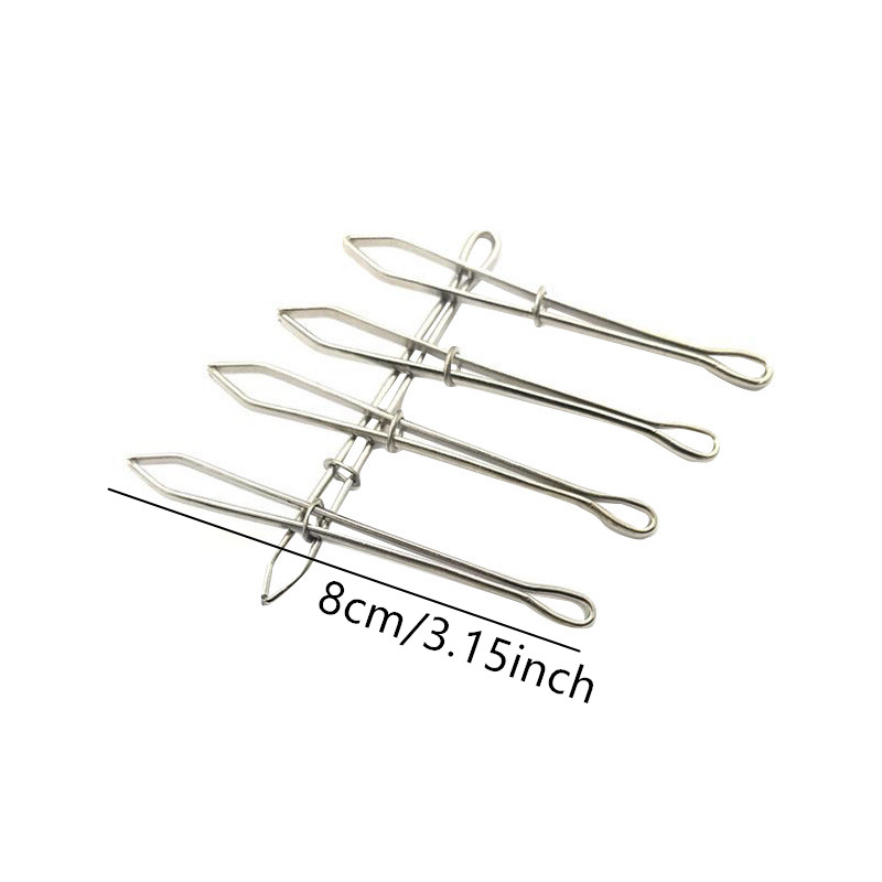 Stainless Steel Drawstring Threaders Elastic Band Wearing - Temu