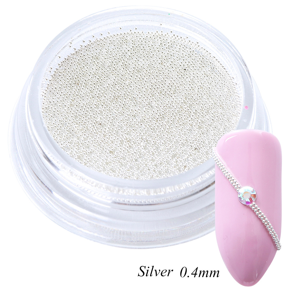 0.4mm Manicure Steel Beads