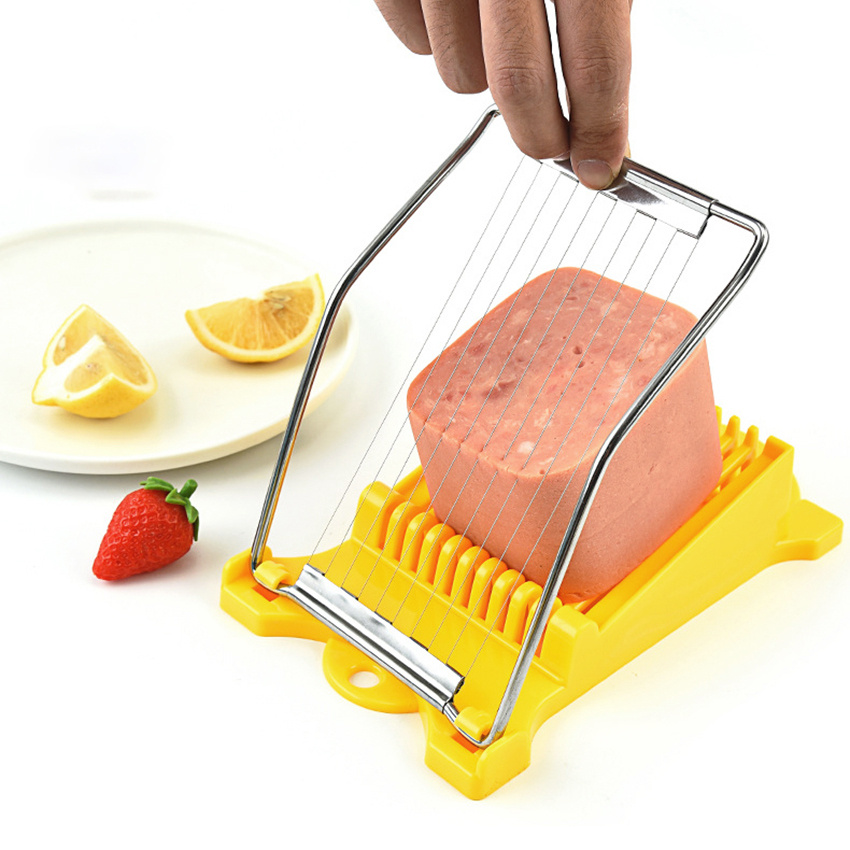 Banana Fruit Manual Slicer Ham Cutter Kitchen Gadgets Luncheon
