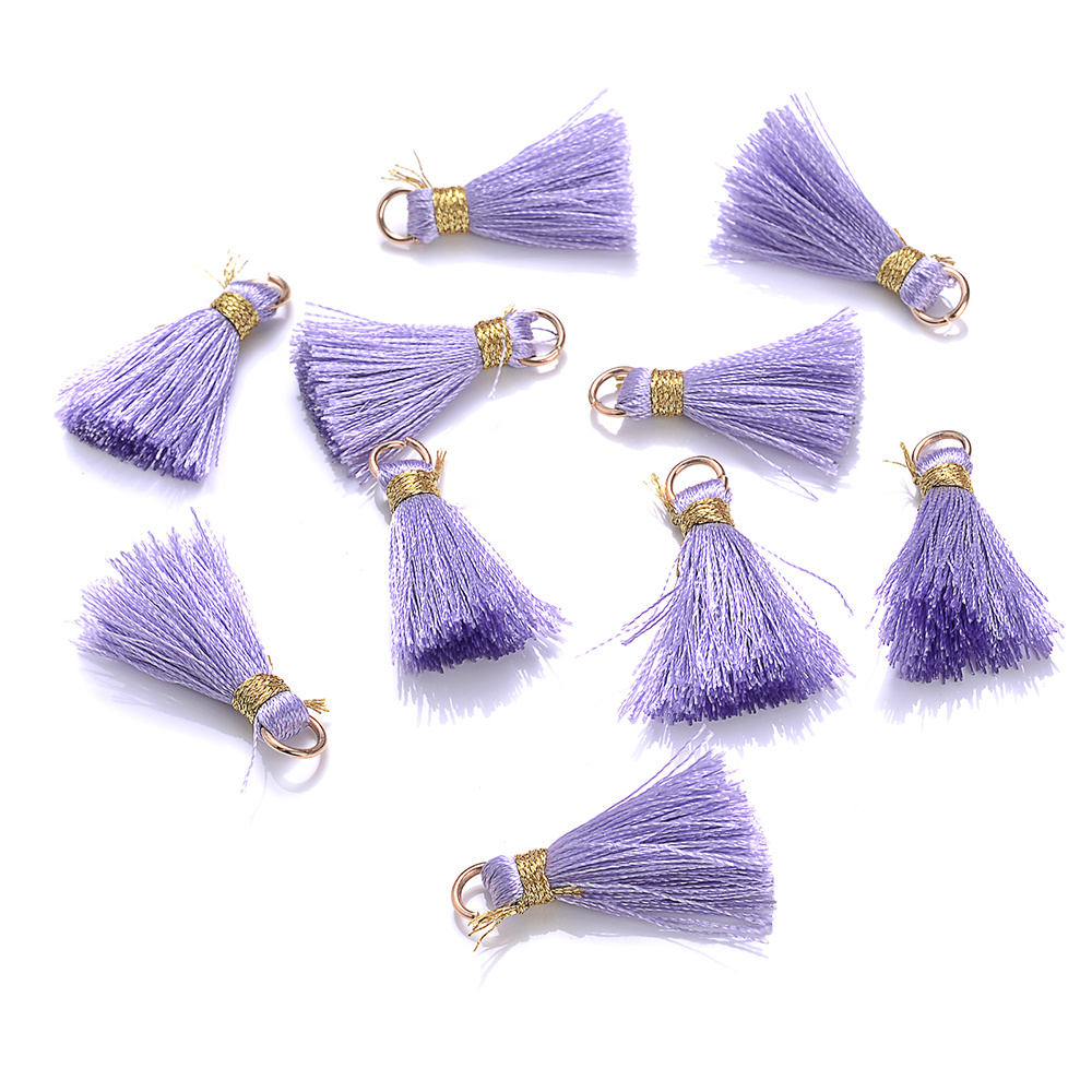 Mini Tassels Diy Jewelry, Silver Mini Tassel Frings