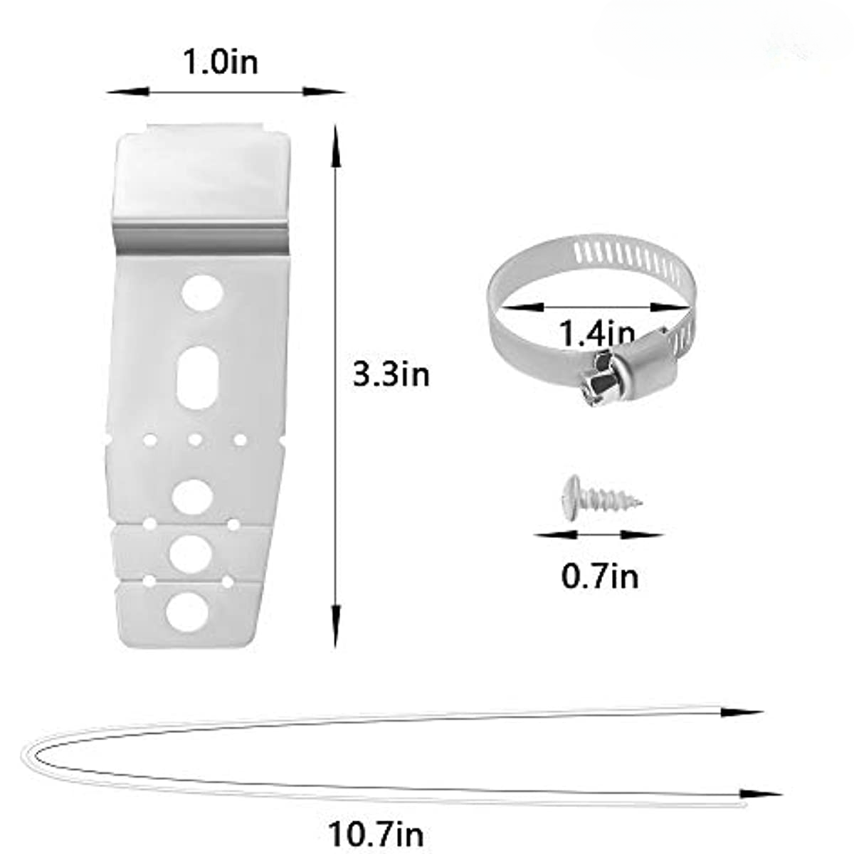 2-Pack Dishwasher Mounting Bracket w/screws