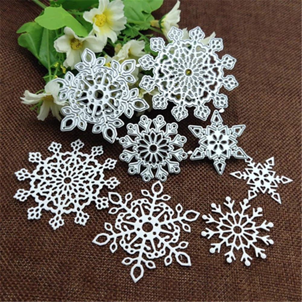 

Make Beautiful Snowflake Cards With These Diy Metal Cutting Dies - Perfect For Gifting And Celebrations!