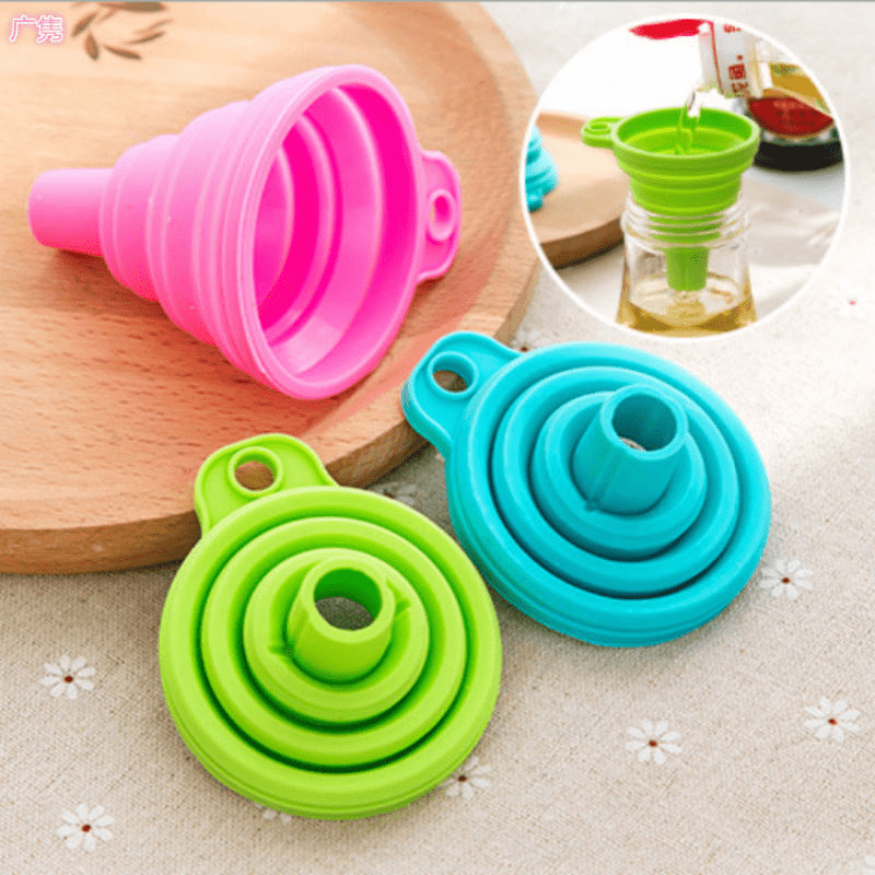 Dessert fai da te Mini imbuto Erogazione di liquidi Imbuto a collo lungo in  silicone Utensili da cucina portatili per uso domestico Accessori da cucina  telescopici pieghevoli Chic – i migliori prodotti