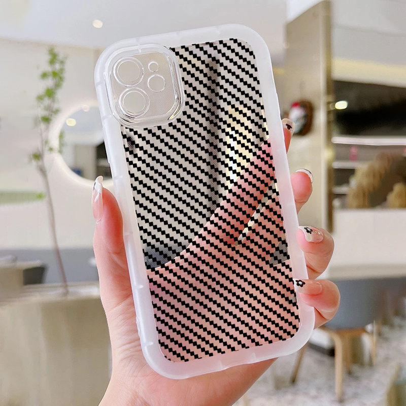 Striped Square iPhone Case