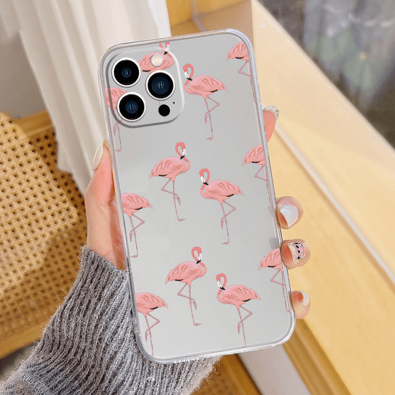 Funda Apple Para Iphone 7 Silicona Rosa Flamenco