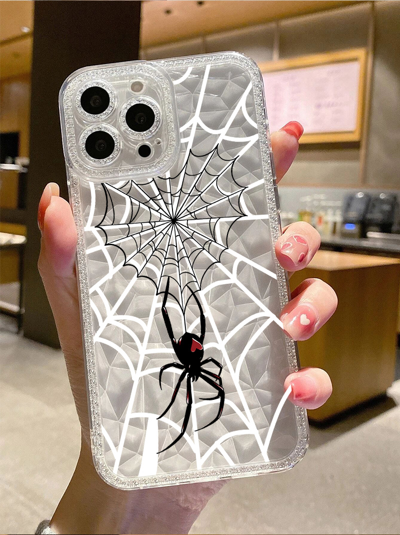 tz4226 spider web 001 white a heart spider - Temu Belgium