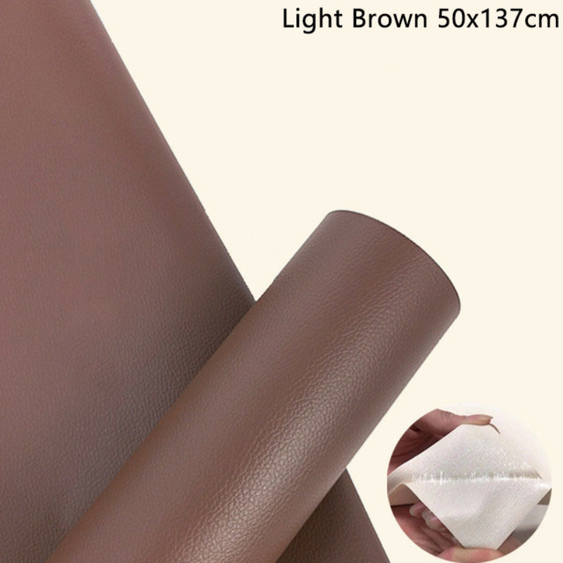 50x137CM Self Adhesive PU Leather Fabric Patch Car Seat Sofa